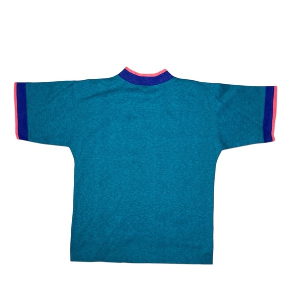 Vintage 80s Gismo Surf Classic Hawaii Double Collar Single Stitch T Shirt - Picture 7 of 12